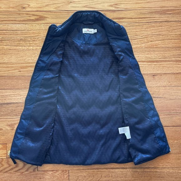Vineyard Vines Ladies Navy Blue Puffer Vest Size Small - Picture 5 of 8